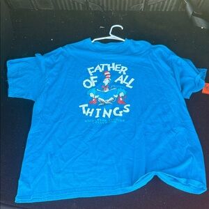 Dr. Seuss Blue 'Father of All Things' Kids Tee